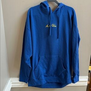 As It Was Blue Hoodie NWT Size XXL